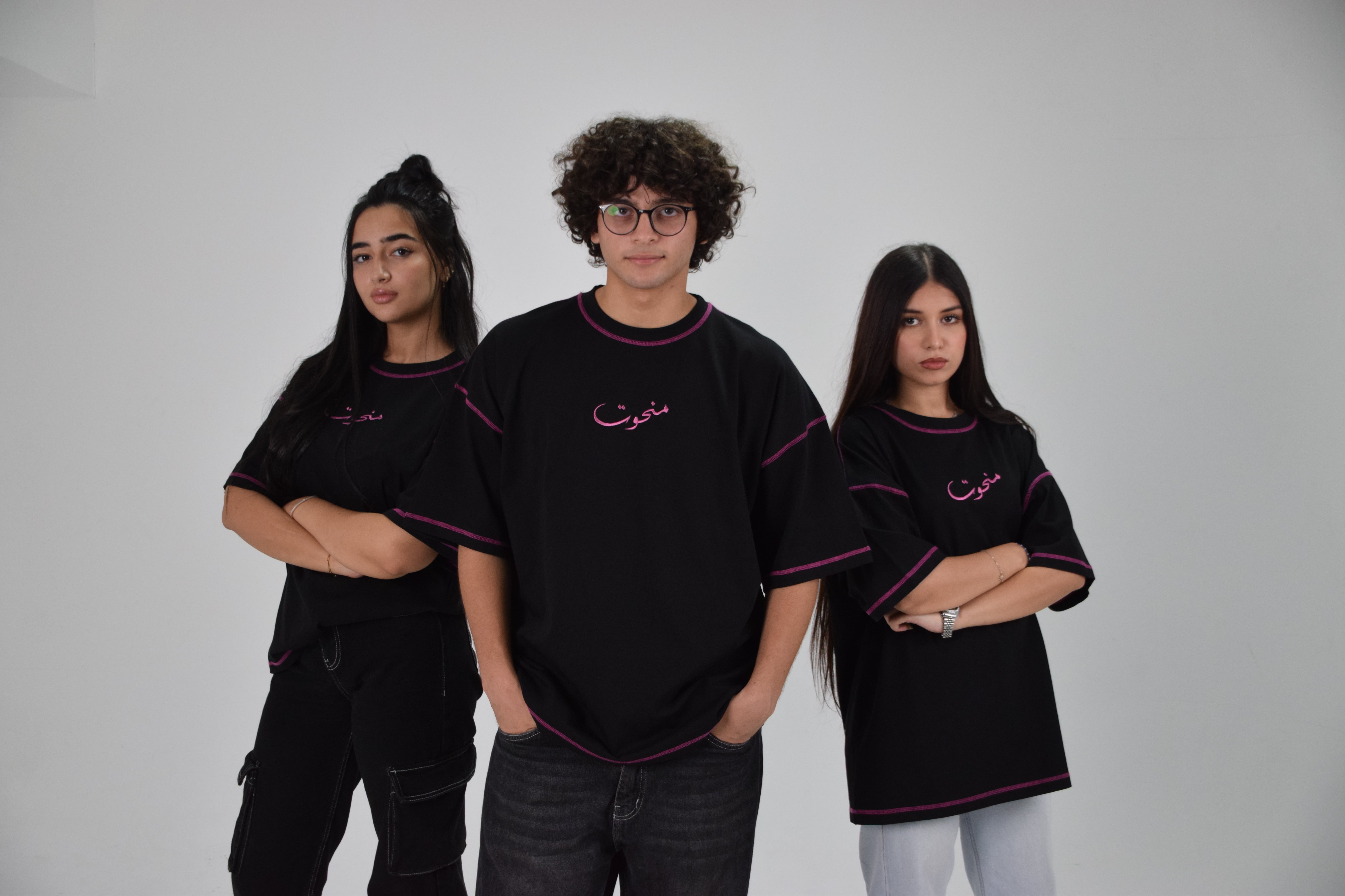 Manhoout Black T-Shirt - 1