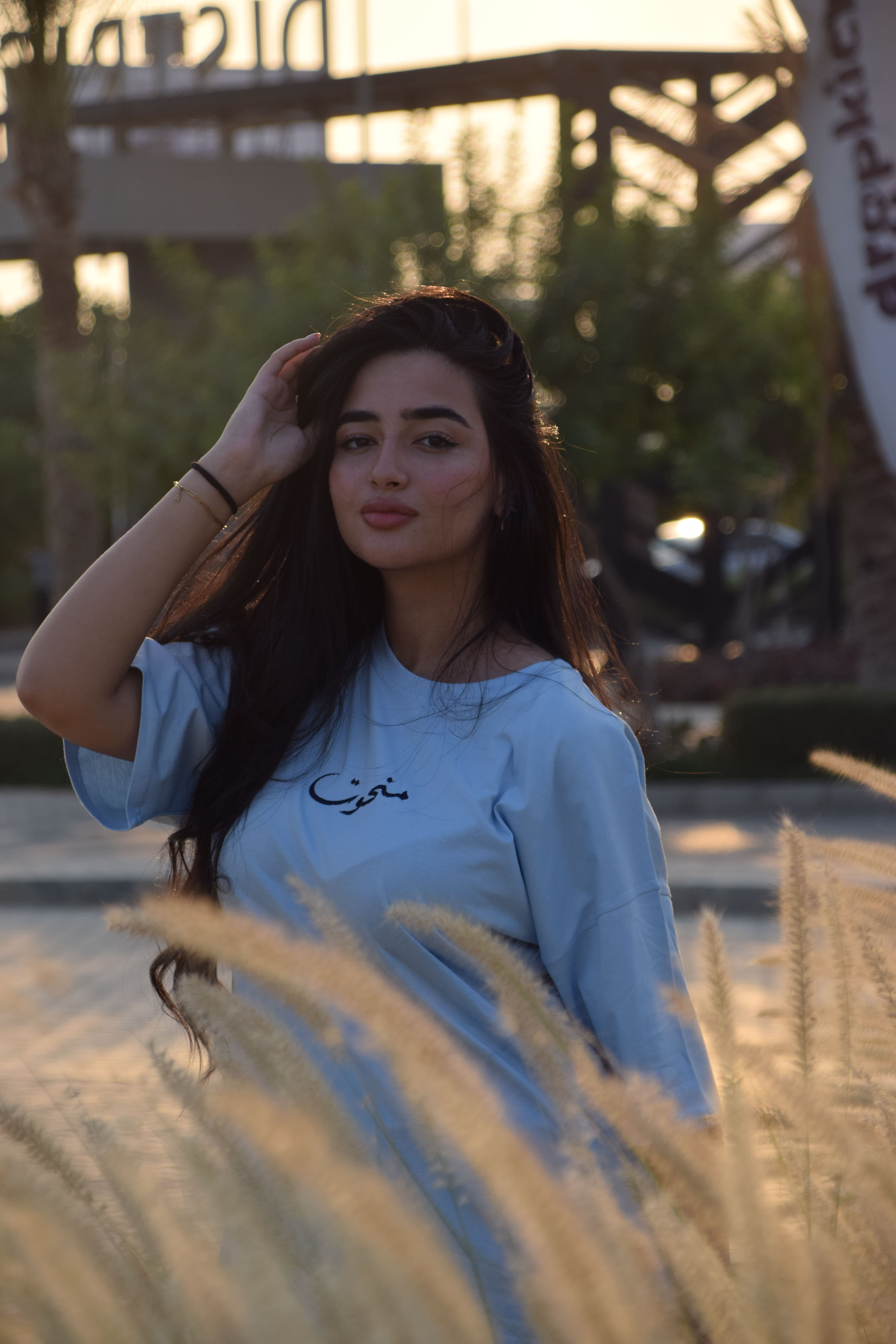 Manhoout Babe-Blue T-Shirt - 2